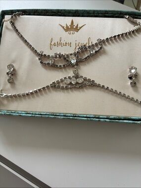 Vintage 50s  Parure Jewelry Set
